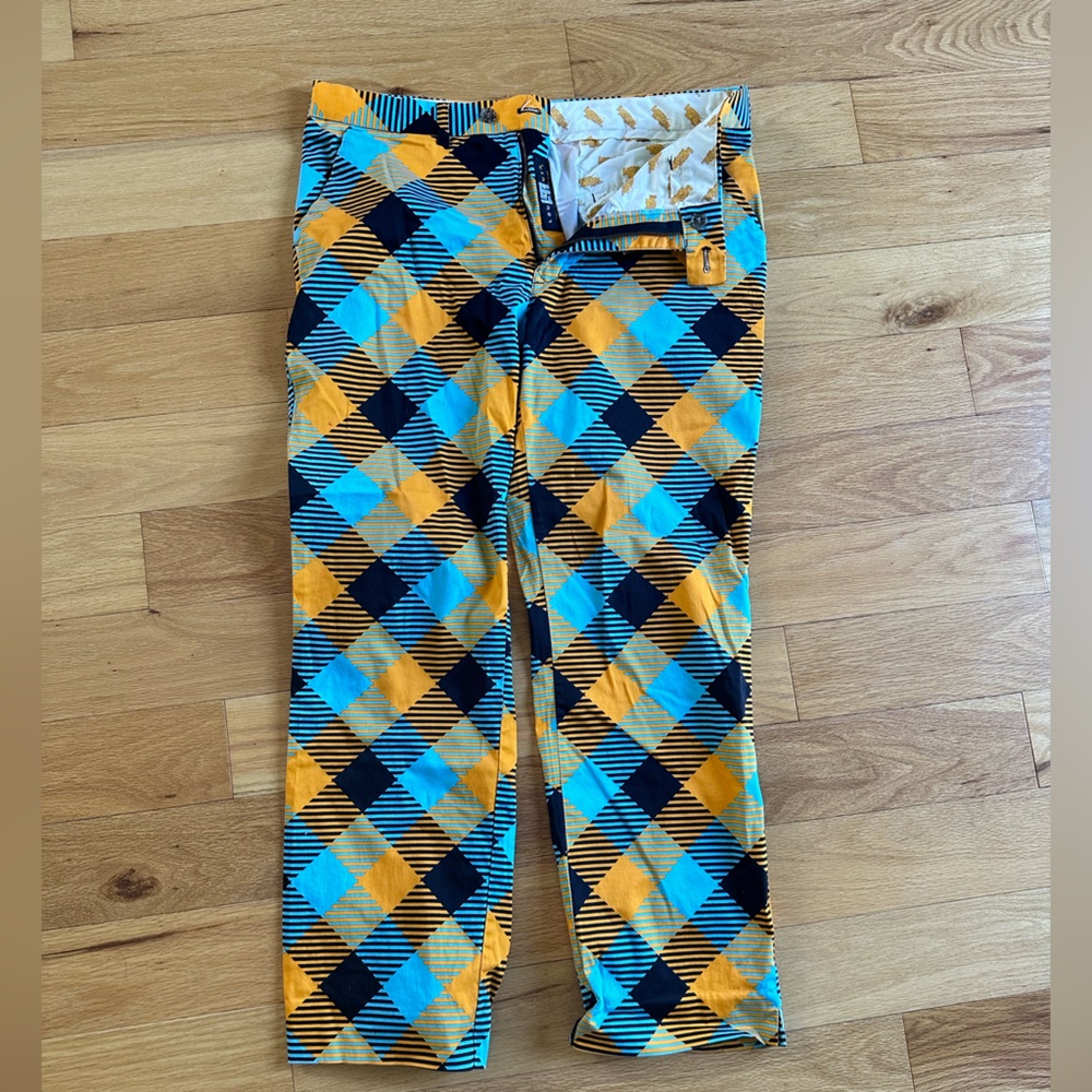 Loudmouth 35x32 golf pants party pants!